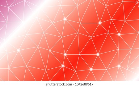Background in triangles style. Decorative design For interior wallpaper, smart design, fashion print. Vector illustration. Creative gradient color