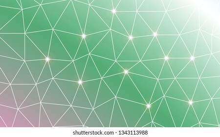 Background in triangles style. Decorative design For interior wallpaper, smart design, fashion print. Vector illustration. Creative gradient color