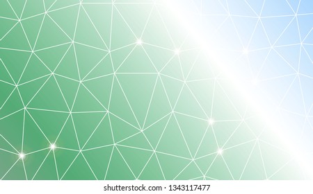 Background in triangles style. Decorative design For interior wallpaper, smart design, fashion print. Vector illustration. Creative gradient color