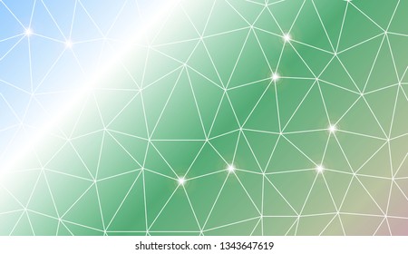 Background in triangles style. Decorative design For interior wallpaper, smart design, fashion print. Vector illustration. Creative gradient color