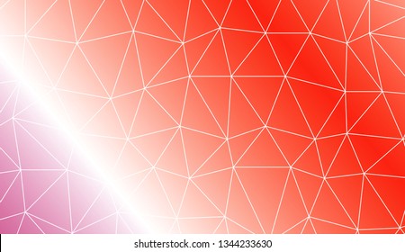 Background in triangles style. Decorative design For interior wallpaper, smart design, fashion print. Vector illustration. Creative gradient color