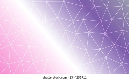 Background in triangles style. Decorative design For interior wallpaper, smart design, fashion print. Vector illustration. Creative gradient color