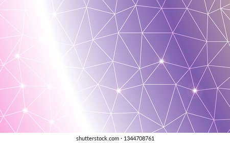 Background in triangles style. Decorative design For interior wallpaper, smart design, fashion print. Vector illustration. Creative gradient color
