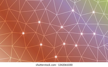 Background in triangles style. For your business, advert, wallpaper. Vector illustration. Creative gradient color