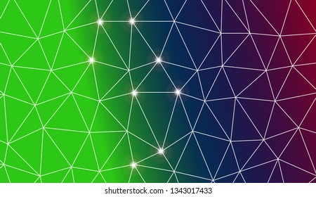 Background in triangles style. For your business, advert, wallpaper. Vector illustration. Creative gradient color