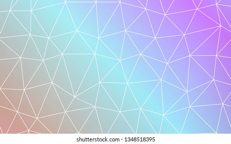 Background in triangles style. For your business, presentation, fashion print. Vector illustration. Light Gradient Abstract Background