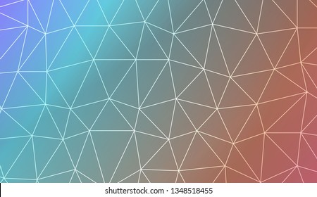 Background in triangles style. For your business, presentation, fashion print. Vector illustration. Light Gradient Abstract Background