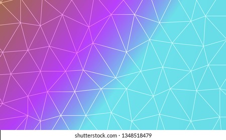 Background in triangles style. For your business, presentation, fashion print. Vector illustration. Light Gradient Abstract Background
