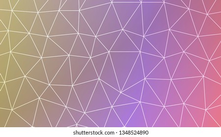 Background in triangles style. For your business, presentation, fashion print. Vector illustration. Light Gradient Abstract Background
