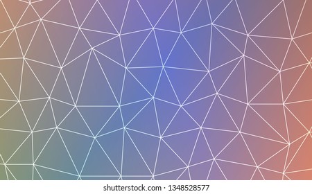 Background in triangles style. For your business, presentation, fashion print. Vector illustration. Light Gradient Abstract Background