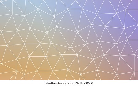 Background in triangles style. For your business, presentation, fashion print. Vector illustration. Light Gradient Abstract Background