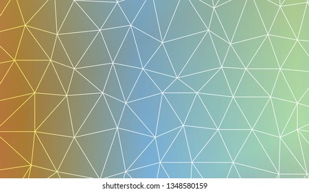 Background in triangles style. For your business, presentation, fashion print. Vector illustration. Light Gradient Abstract Background
