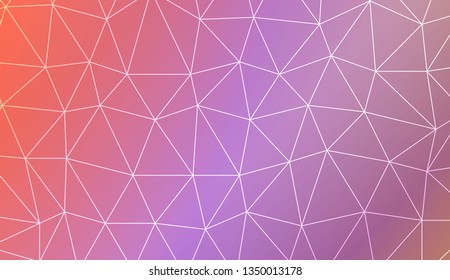 Background in triangles style. For your business, presentation, fashion print. Vector illustration. Light Gradient Abstract Background