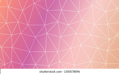 Background in triangles style. For your business, presentation, fashion print. Vector illustration. Light Gradient Abstract Background