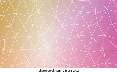 Background in triangles style. For your business, presentation, fashion print. Vector illustration. Light Gradient Abstract Background