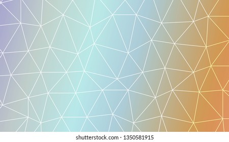 Background in triangles style. For your business, presentation, fashion print. Vector illustration. Light Gradient Abstract Background