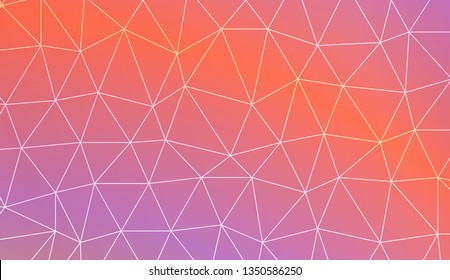 Background in triangles style. For your business, presentation, fashion print. Vector illustration. Light Gradient Abstract Background
