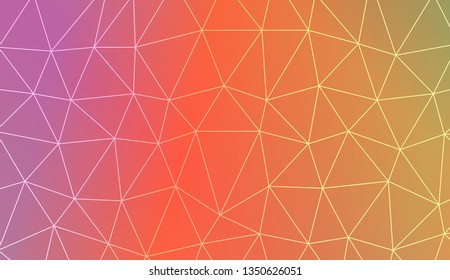 Background in triangles style. For your business, presentation, fashion print. Vector illustration. Light Gradient Abstract Background