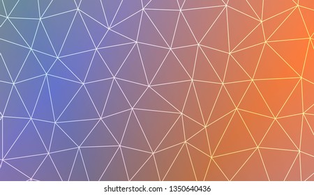Background in triangles style. For your business, presentation, fashion print. Vector illustration. Light Gradient Abstract Background