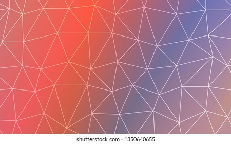 Background in triangles style. For your business, presentation, fashion print. Vector illustration. Light Gradient Abstract Background