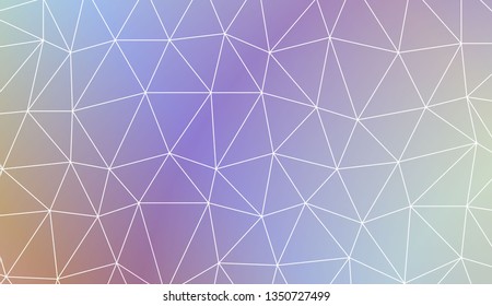 Background in triangles style. For your business, presentation, fashion print. Vector illustration. Light Gradient Abstract Background