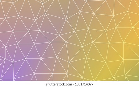 Background in triangles style. For your business, presentation, fashion print. Vector illustration. Light Gradient Abstract Background