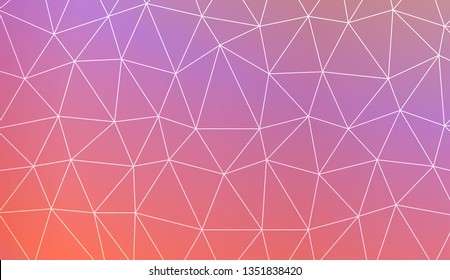 Background in triangles style. For your business, presentation, fashion print. Vector illustration. Light Gradient Abstract Background