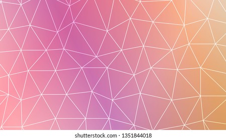 Background in triangles style. For your business, presentation, fashion print. Vector illustration. Light Gradient Abstract Background