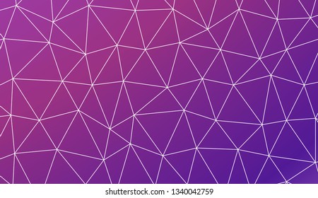Background in triangles style. For your idea, presentation, smart design Vector illustration. Creative gradient color.