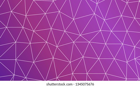 Background in triangles style. For your idea, presentation, smart design Vector illustration. Creative gradient color.