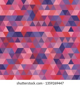 Background with triangles. Vector
