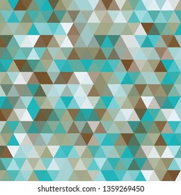 Background with triangles. Vector