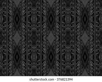 Background tribal abstract. Simple ornament. Monogram aztec style. Vector texture can be used for web design, wallpapers, textile, printed products and other.