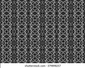 Background tribal ornament. Simple ethnic aztec style. Vector abstract texture. Tribal wallpaper. Textile design. Trendy fabric. Interior design. Aztec background. Tribe native art. Tribal ornament.