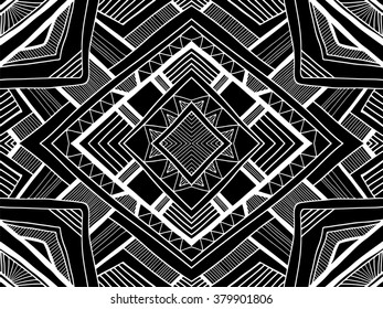 Background tribal ornament. Simple ethnic indian style. Vector abstract texture can be used for web design, wallpapers, textile, printed products and other.