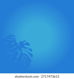 Fondo con hojas tropicales eps10