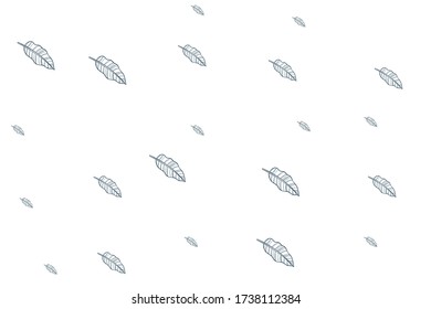 Background with tropical leaves of a plant.