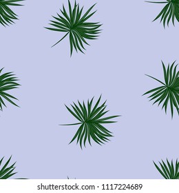 Background of tropical leaves. Tropical seamless pattern with leaves.