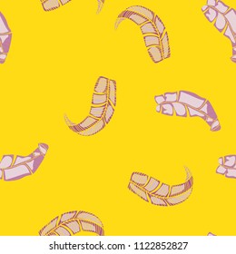Background of tropical leaves. Tropical seamless pattern with leaves.