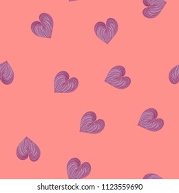 Background of tropical leaves. Tropical seamless pattern with leaves.