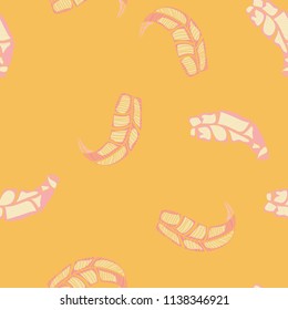 Background of tropical leaves. Tropical seamless pattern with leaves.