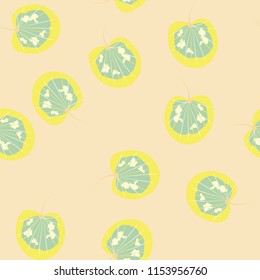Background of tropical leaves. Tropical seamless pattern with leaves.