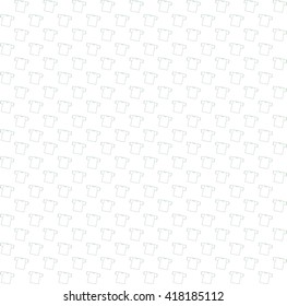 Background t-shirt vector illustration. shirts.Templates  shirts for your site. Seamless pattern with t-shirts. Bright white background