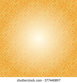 Background with Turkish Seamless pattern. Background for presentation, card, flyer and brochure. Yellow Light Background geometric pattern. Vector illustration