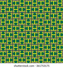 Background with Turkish Seamless pattern. Vector illustration