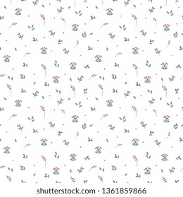 background of twigs with berries.vector illustration
