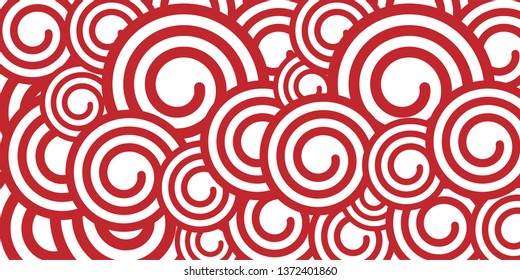 background of twisted spirals