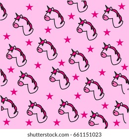 Background unicorn icon