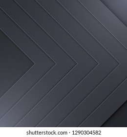 Background Unusual modern material design. Dark style. Abstract Vector Illustration.
