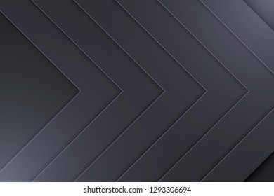 Background Unusual modern material design. Dark style. Abstract Vector Illustration.